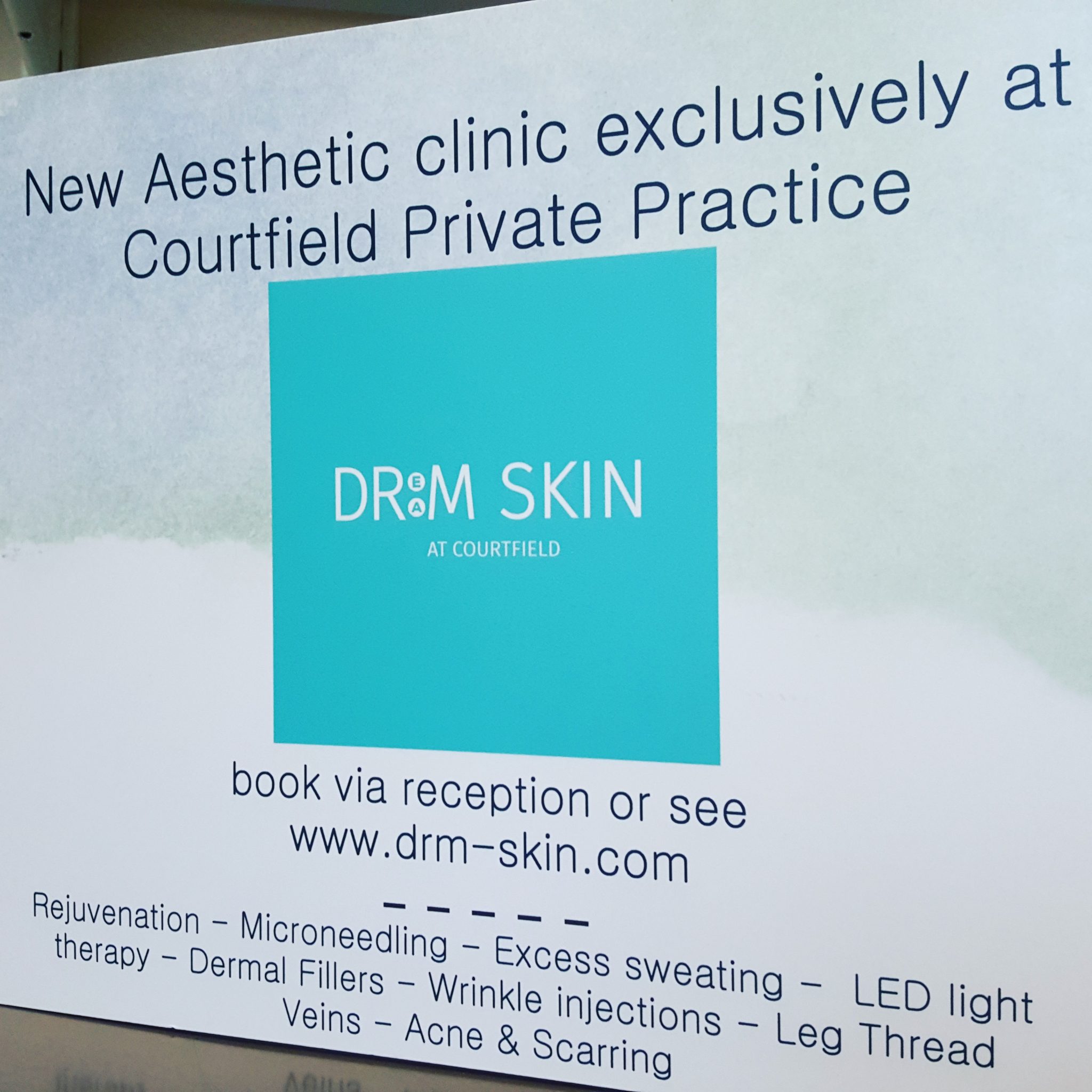 Dream Skin at Courtfield Private Practice:  DR:M Skin